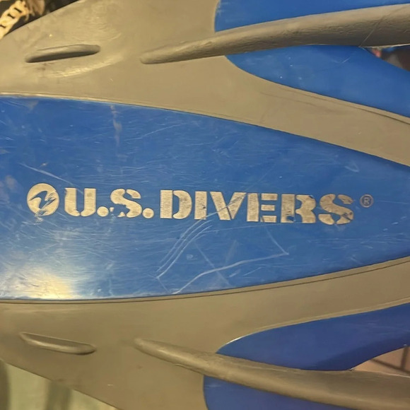 U.S DIVERS pro flex snorkeling diving swim water fins Size M 6.5 - 8 - Picture 6 of 7